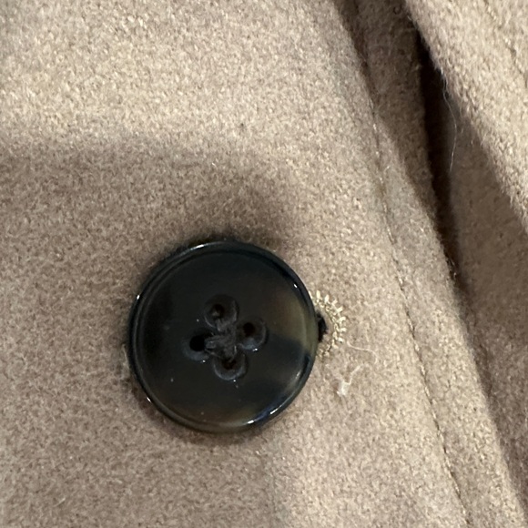 Banana Republic Factory Tan Hooded Trench Coat - Picture 3 of 6